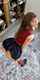 knee highs skirt brunette