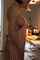 kitchen pretty brunette