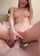 blonde shaved riding