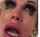 white girl blonde hair full lips