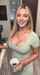blonde big tits cleavage