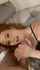 brunette blowjob pov