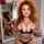 big tits redhead lingerie