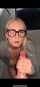 blonde glasses teen