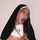 white nun ahegao
