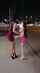 lesbian brunette fake tits