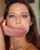 brunette dark hair blowjob
