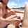 handjob public beach