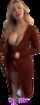 lingerie blonde caught