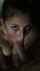 eye squinting teen sucking