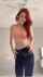 redhead boobs dance