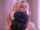blonde caucasian black lingerie