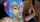 camgirl tattoo blue hair
