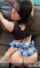pov doggy brunette