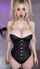 blonde big tits corset