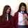 schoolgirls threesome brunette