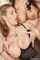 blonde brunette lesbian