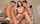 black hair double penetration standing dp