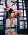 brunette flexible gymnastic