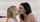 lesbian kissing bed