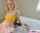 blonde blue eyes teen