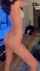 brunette dancing nude