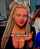 big tits braided hair young babe