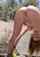 teen nude bent over