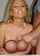 handjob cum on tits blonde