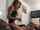 amateur blonde riding