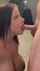 huge tits blowjob long tongue