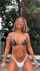 blonde dancing bikini