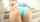 blue thong blue panties hard