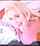 blonde braces pink