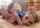 blonde blowjob ball kissing