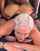 face down gray hair prone bone