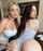 butt blonde brunette