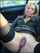 mature creampie car