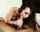 handjob cumshot brunette