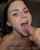 amateur brunette blowjob