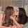 threesome brunette doggystyle