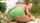 lesbian kissing outdoors