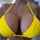 tits bikini yellow