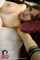 suicide girl brunette bed