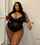 brunette curvy bbw