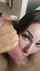 brunette blowjob sloppy