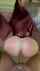 redhead back shot