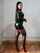 asian leather stockings