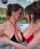 lesbians kissing bikini