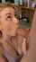 blonde blowjob cute